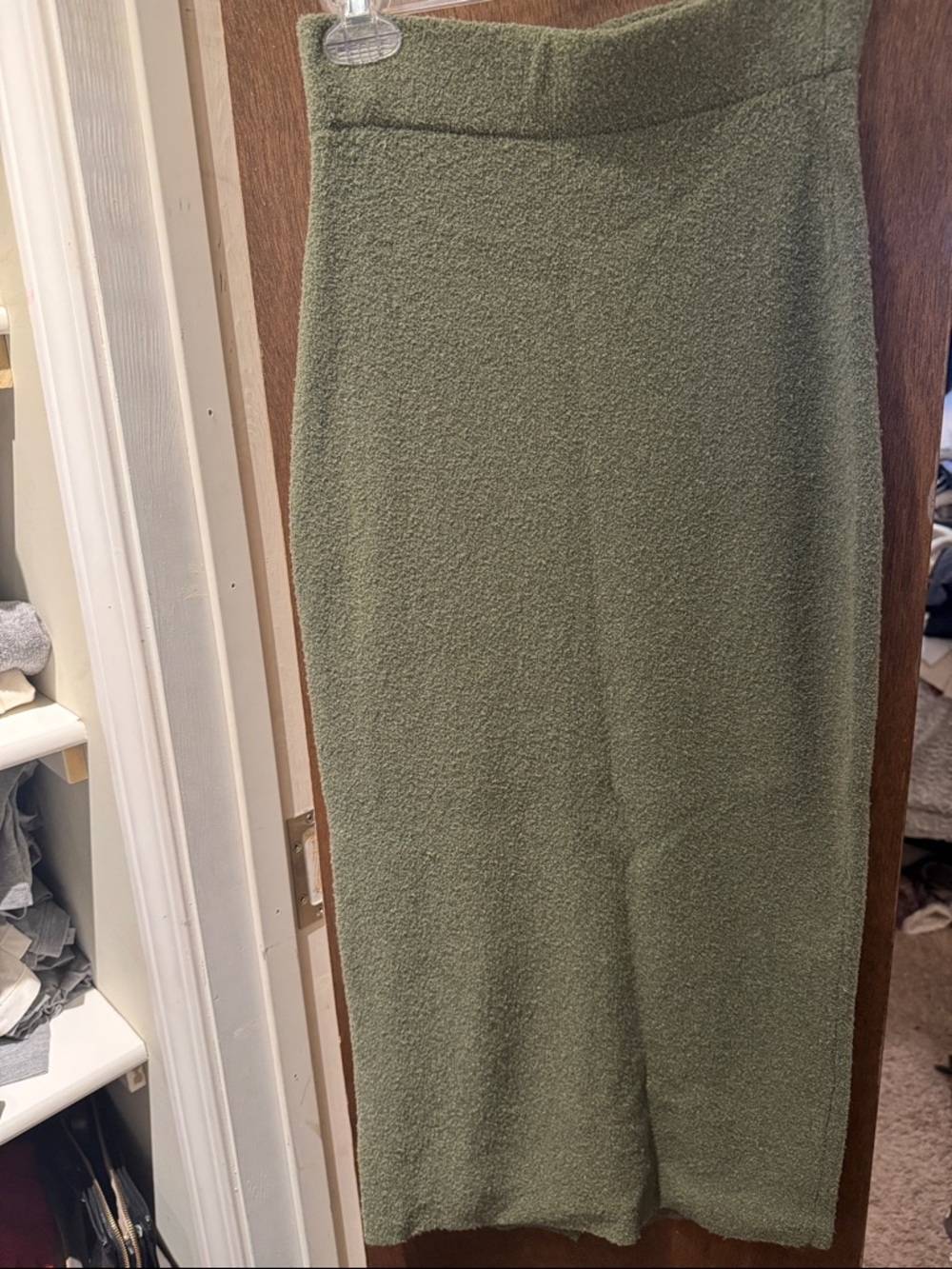 a new day Olive Green Pencil Skirt